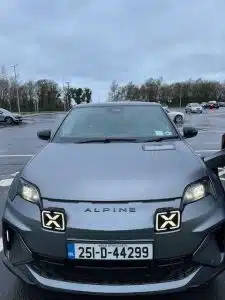 Electric car from Alpine