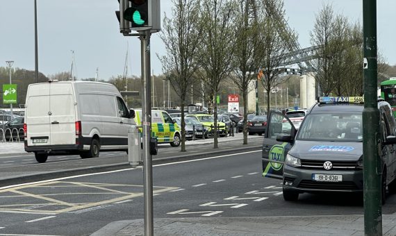 A road with cars on it