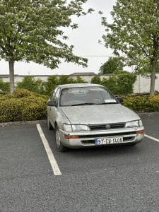 Hard working Toyota