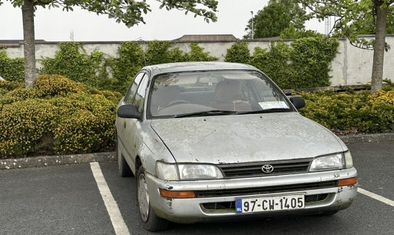 Hard working Toyota