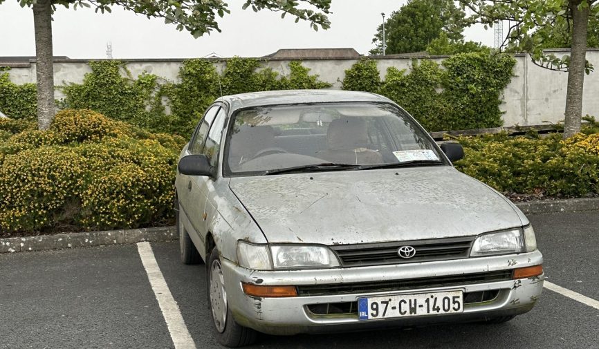 Hard working Toyota