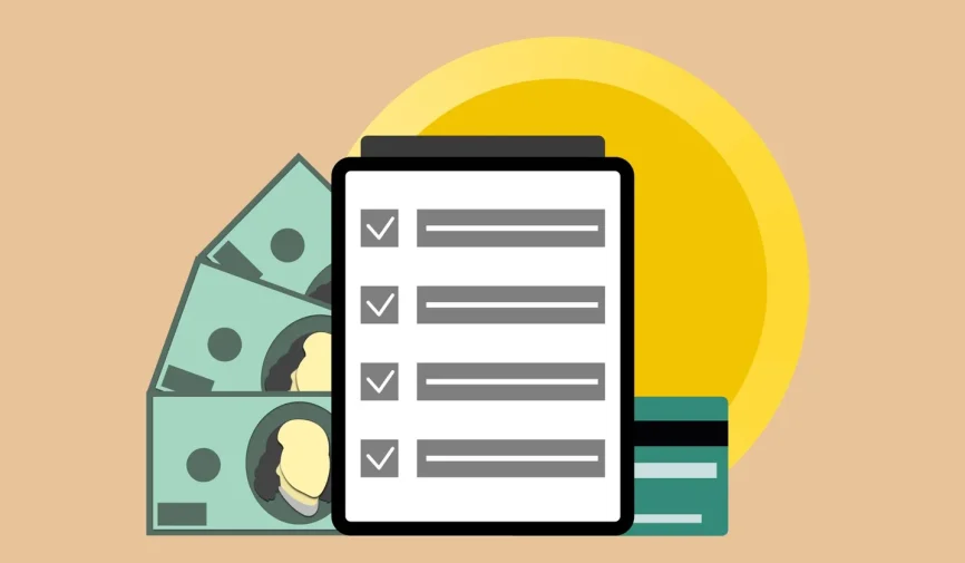 online-car-valuation-vs-cash-offers-dublin Vector illustration of modern tablet with check marks placed near dollar banknotes and credit card